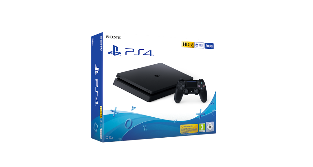 SONY PS4 C 500GB CONSOLLE PS4 500GB F CHASSIS BLACK