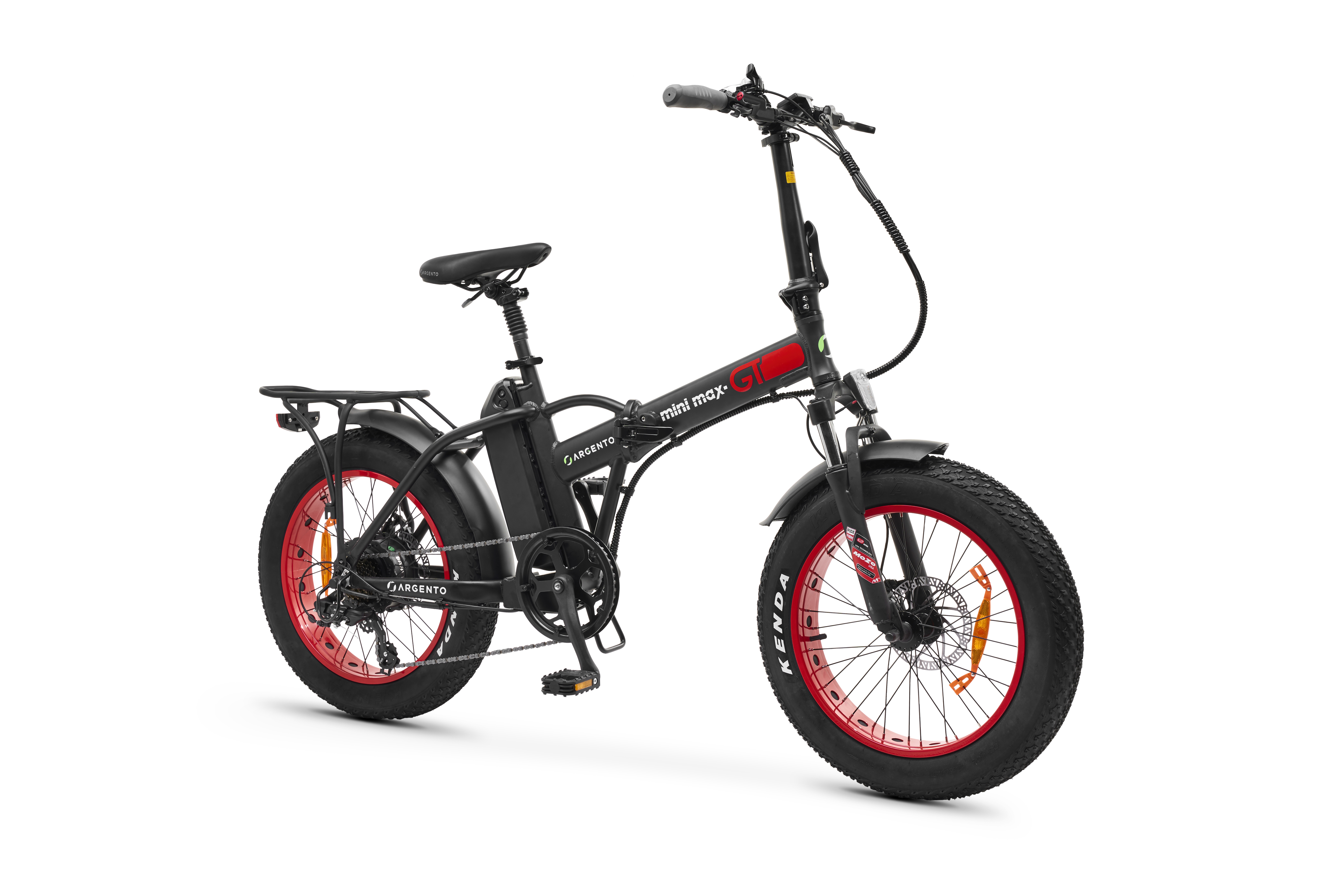 Argento e-Mobility MiniMax GT Grigio, Rosso Alluminio Taglia unica 50,8 cm (20") 26,7 kg Ioni di Litio