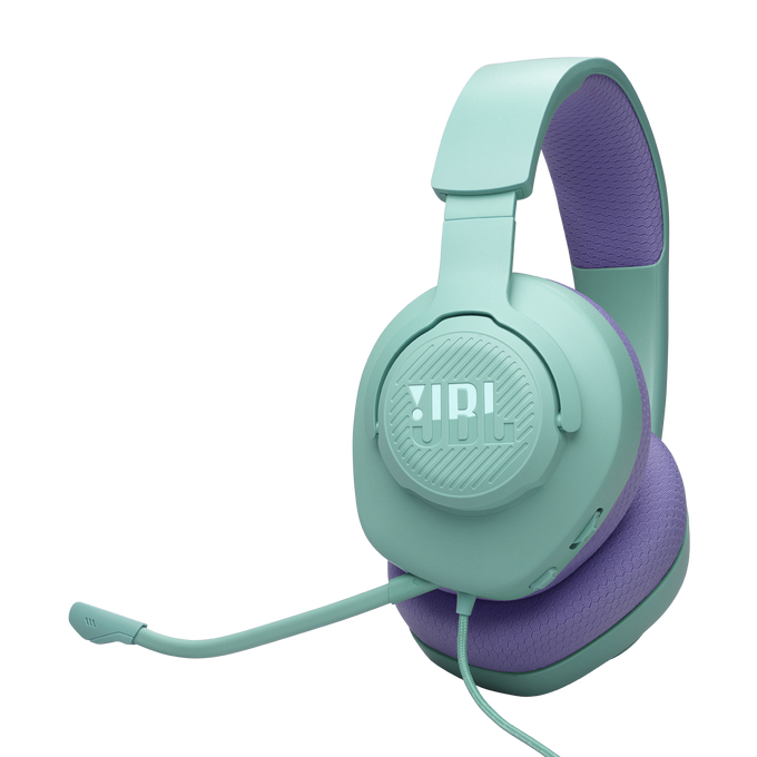 JBL Quantum 100M2 Auricolare Cablato A Padiglione Gaming Ciano