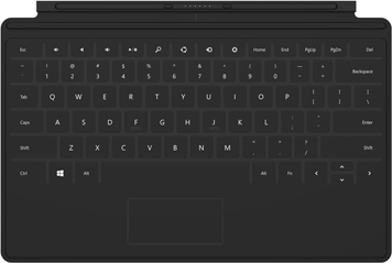 Microsoft D5S-00050 tastiera per dispositivo mobile QWERTY Connettore docking Nero