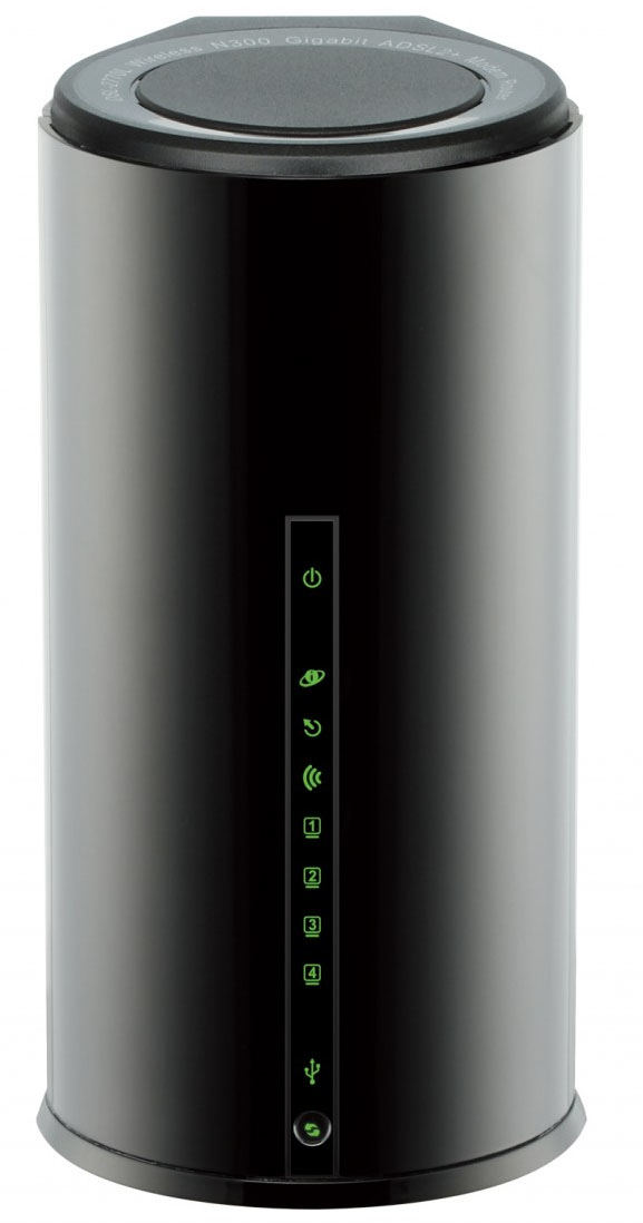 D-Link DSL-2770L router wireless Gigabit Ethernet Nero