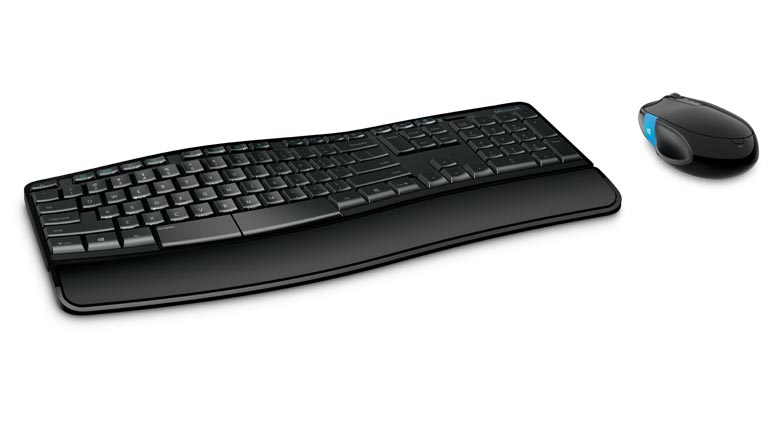 Microsoft Sculpt Comfort Desktop tastiera Mouse incluso Ufficio RF Wireless Italiano Nero