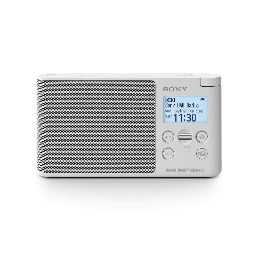 SONY RADIO DAB XDRS41DW WHITE RADIO DAB/DAB+ DISP.LCD BIANCO