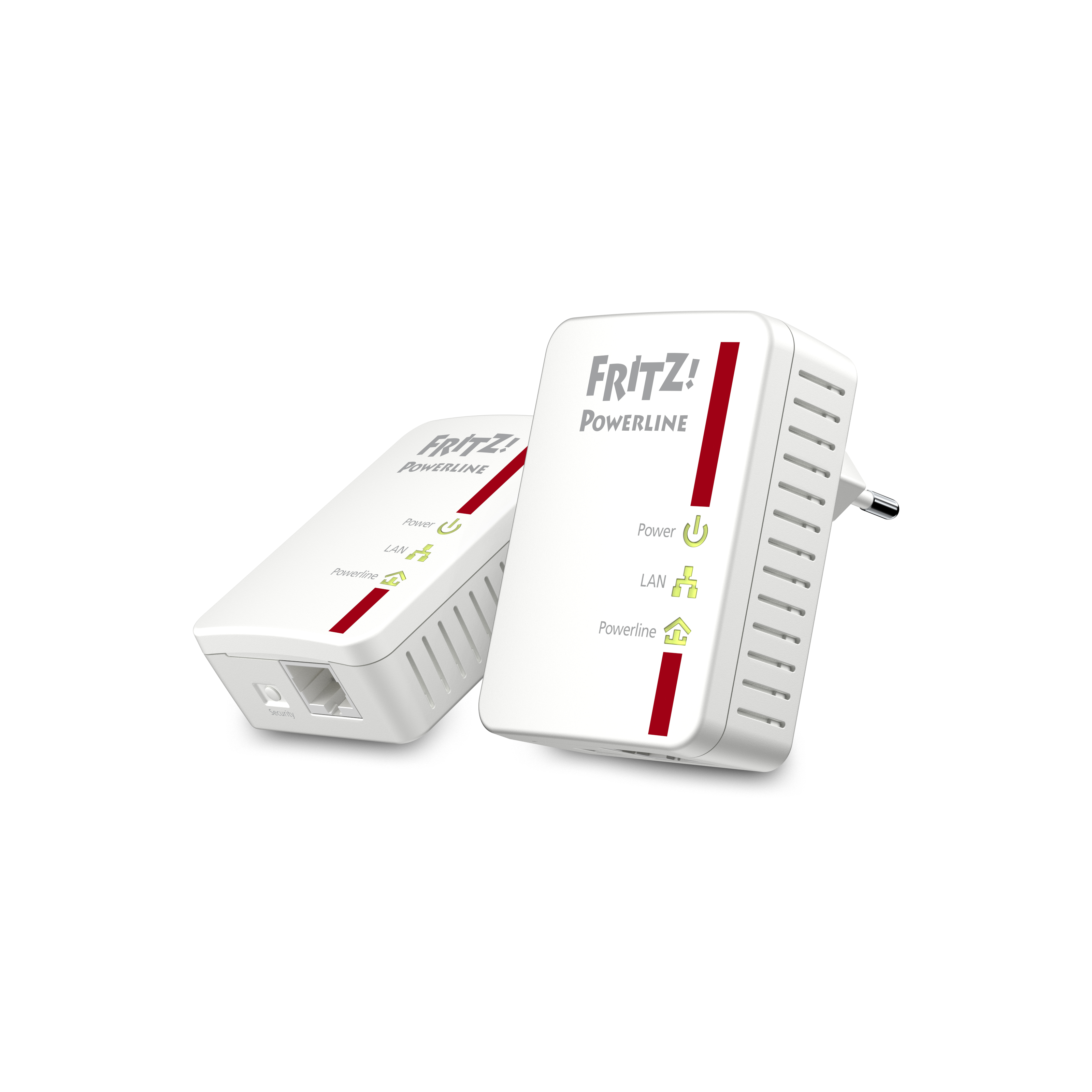 FRITZ!Powerline 510E Set International 500 Mbit/s Collegamento ethernet LAN Bianco 2 pz