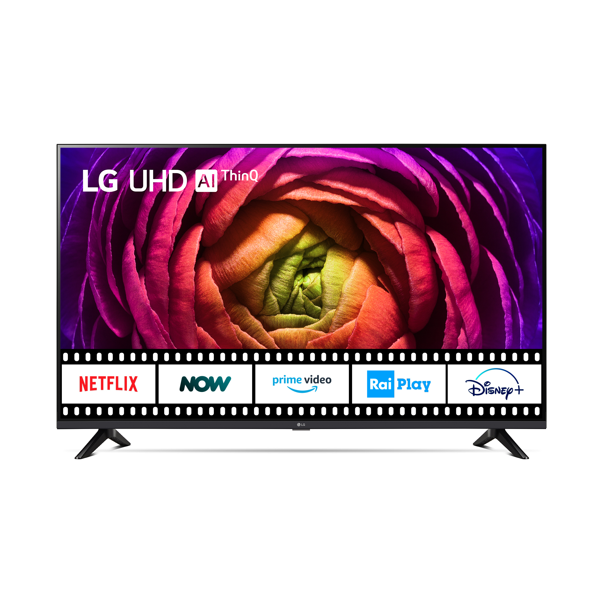 LG UHD 43'' Serie UR73 43UR73006LA.APIQ, TV 4K, 3 HDMI, SMART TV 2023