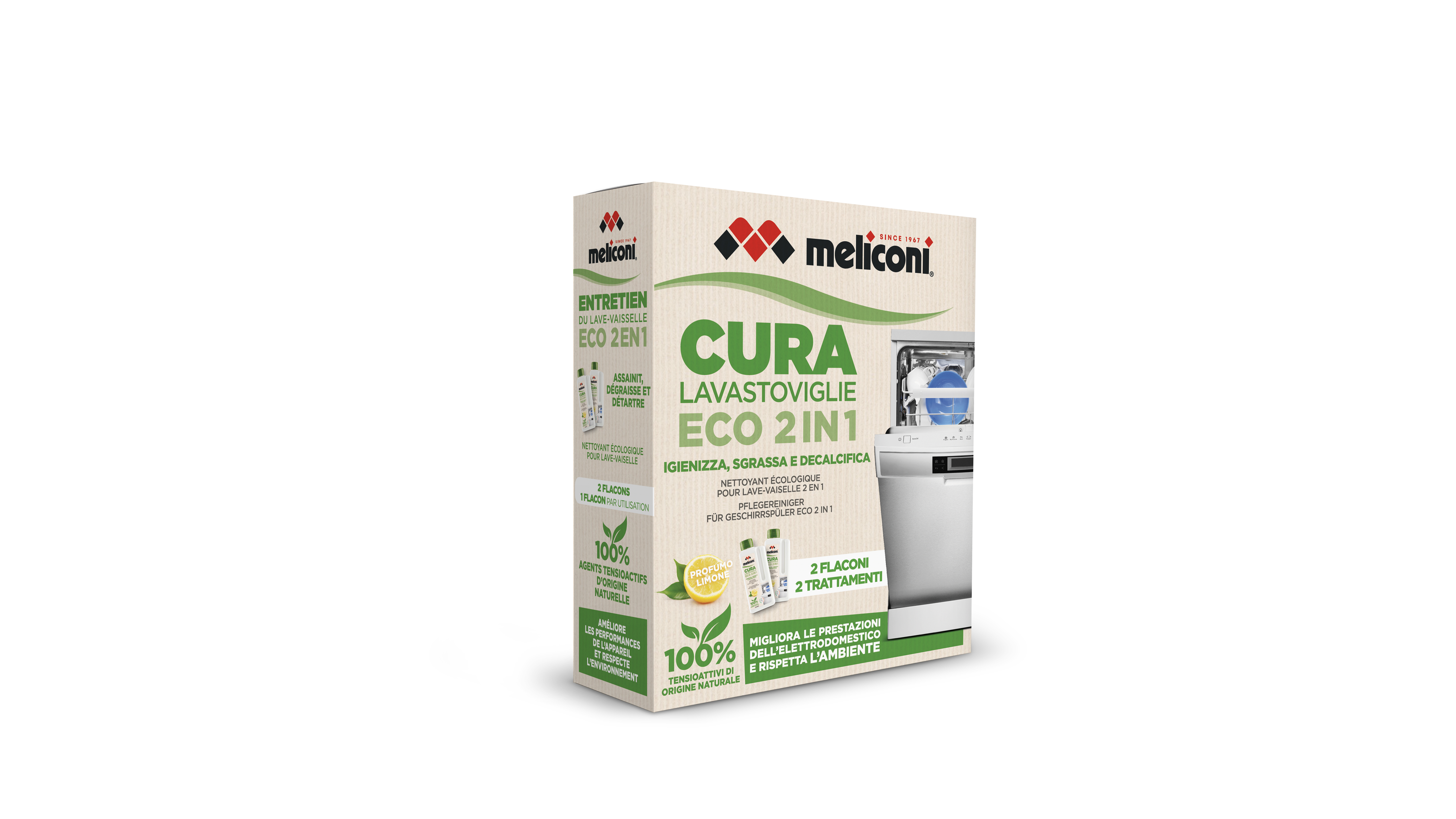 Meliconi Cura Lavastoviglie Eco 2 in 1