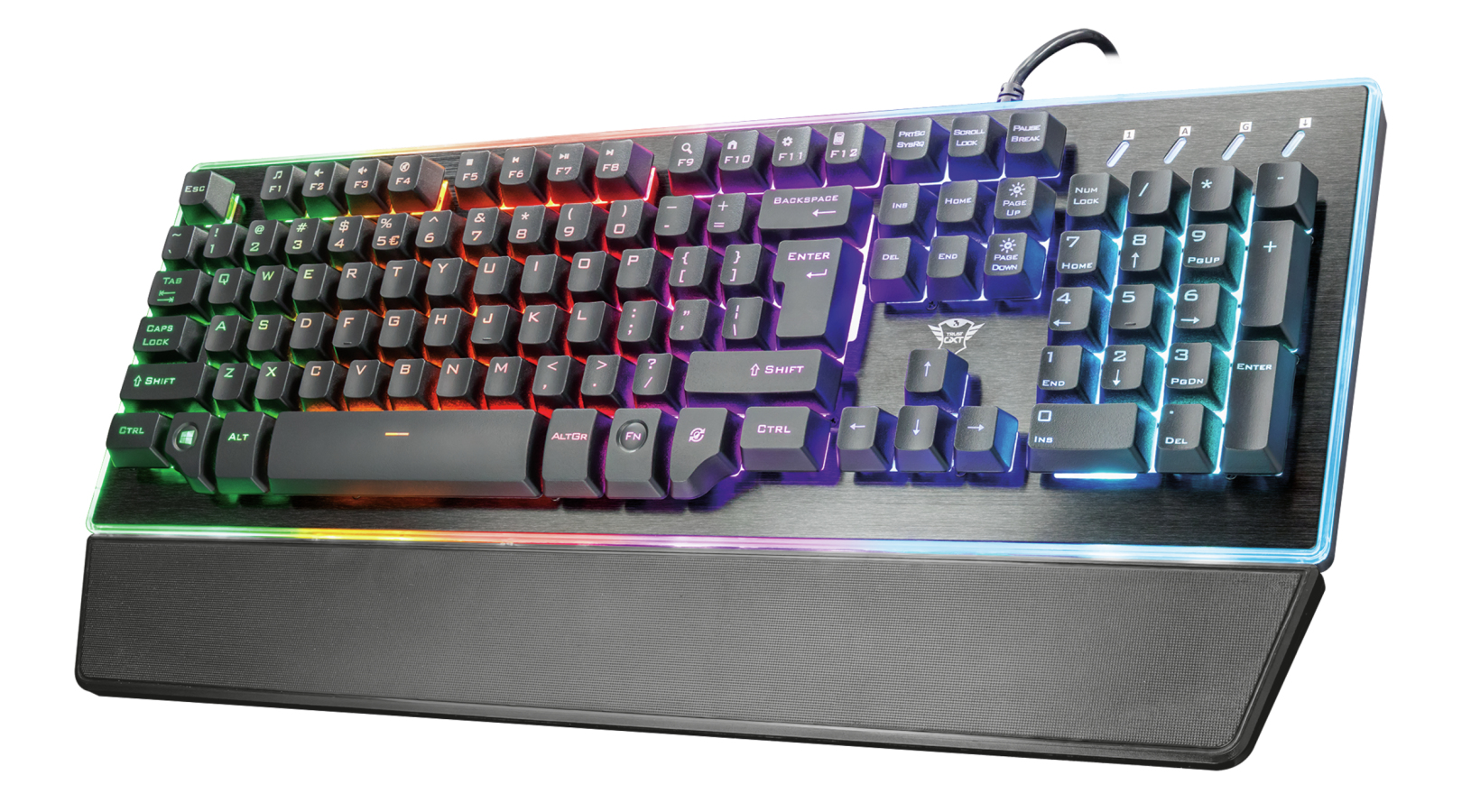 Trust GXT 860 Thura tastiera Gaming USB QWERTY Italiano Nero