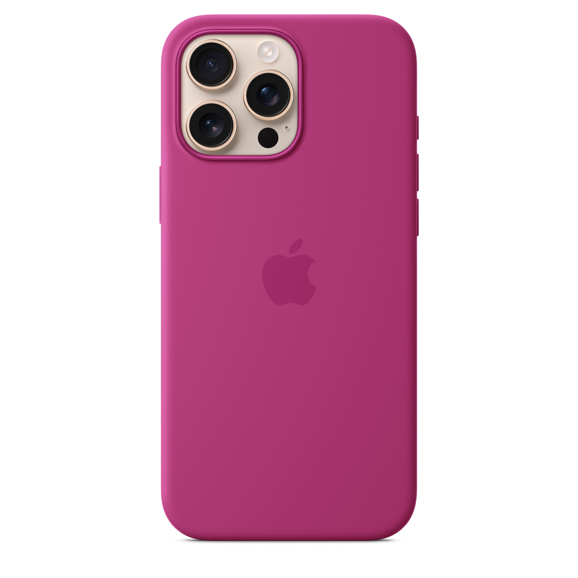 Apple Custodia MagSafe in silicone per iPhone 16 Pro Max - Fucsia