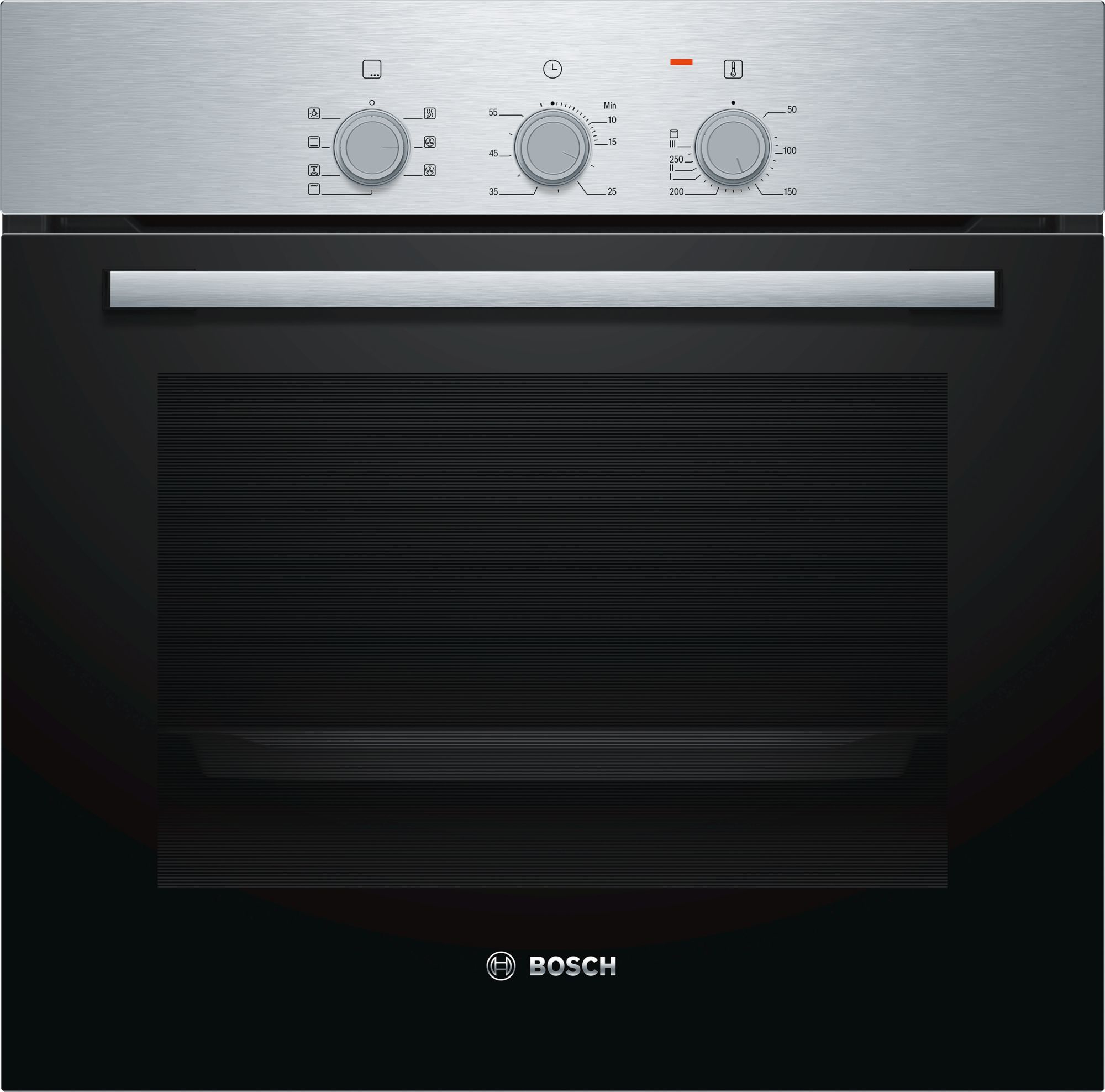 Bosch Serie 2 HBF011BR0J forno 66 L A Nero, Acciaio inox