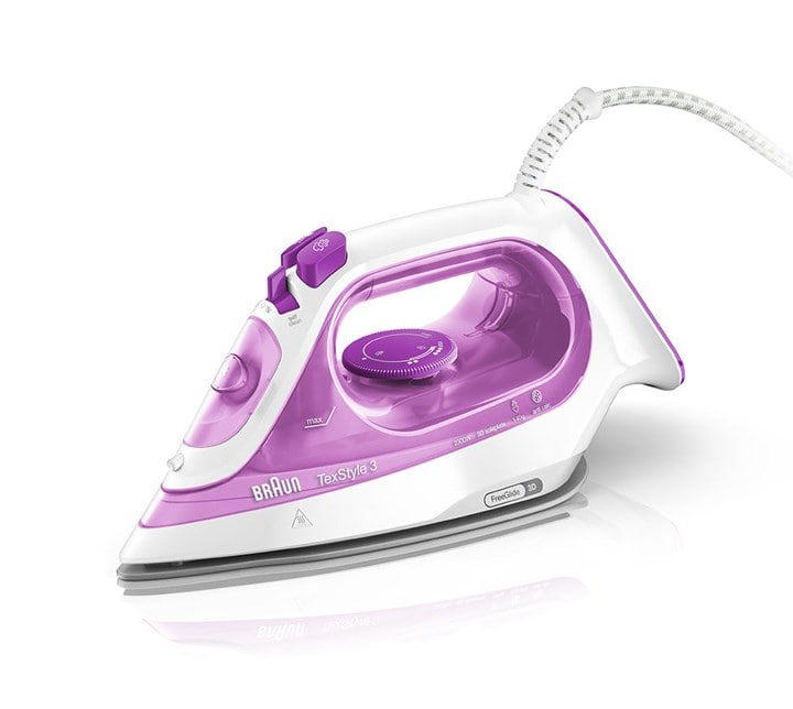 Braun TexStyle 3 SI3030PU Ferro da stiro Purple