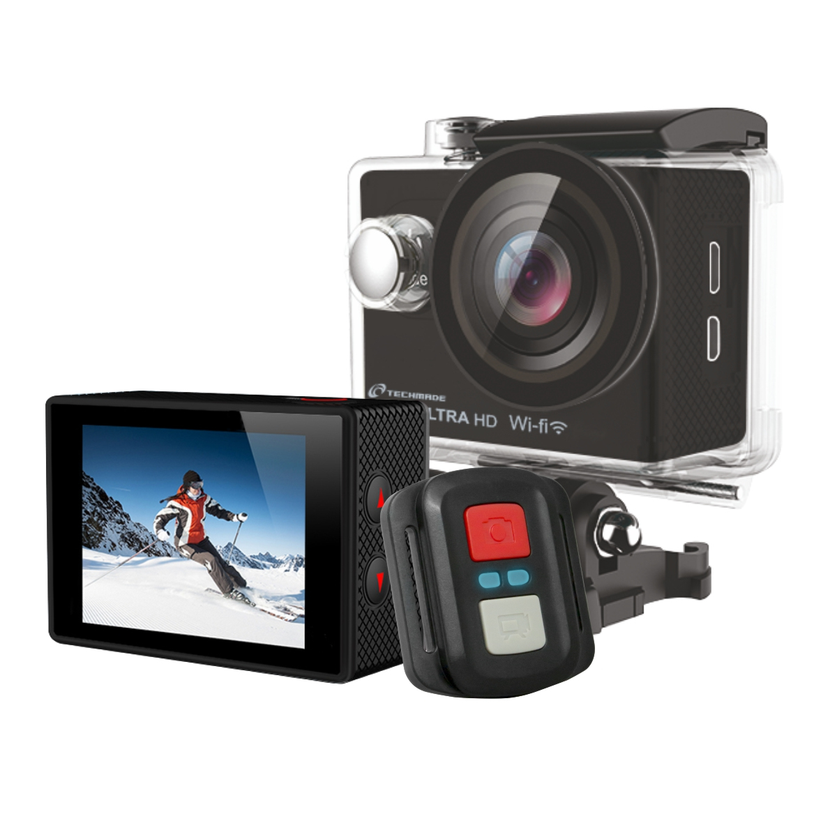 Techmade TM-JS108-4K fotocamera per sport d'azione 12 MP 4K Ultra HD Wi-Fi