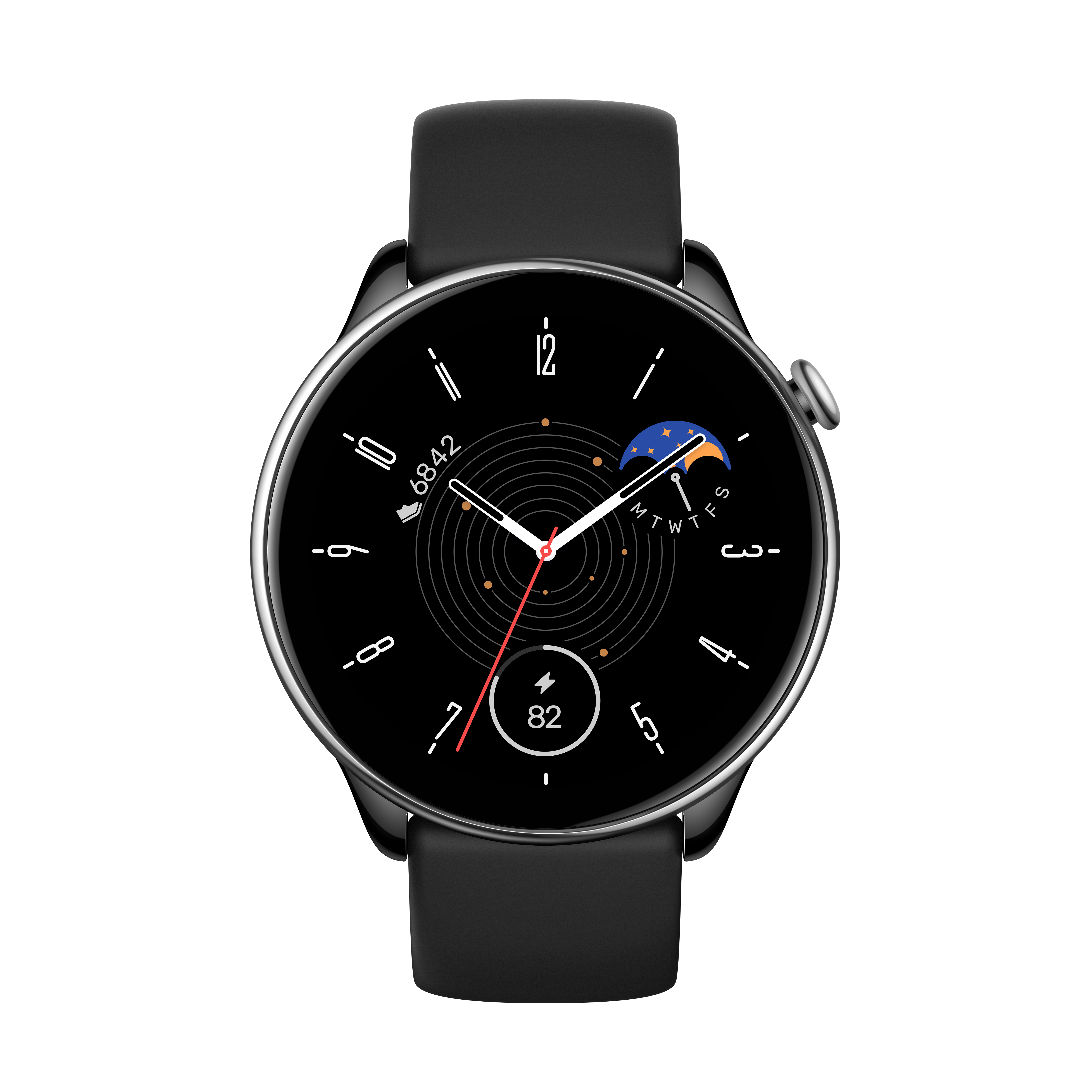 Amazfit GTR Mini 3,25 cm (1.28") AMOLED 42 mm Digitale 416 x 416 Pixel Touch screen Nero, Argento GPS (satellitare)