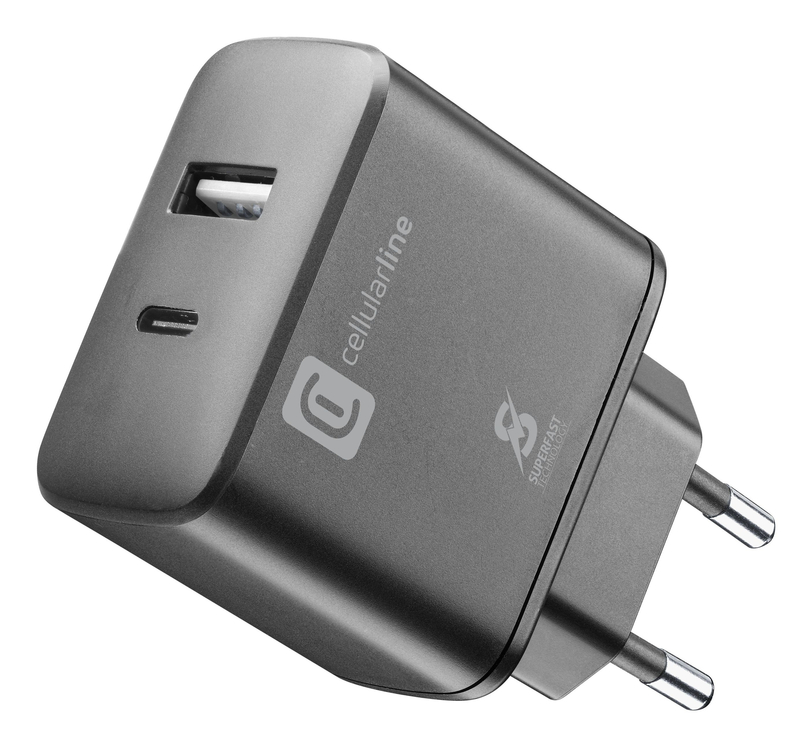 Cellularline Dual Super Fast Charger 25W - Samsung