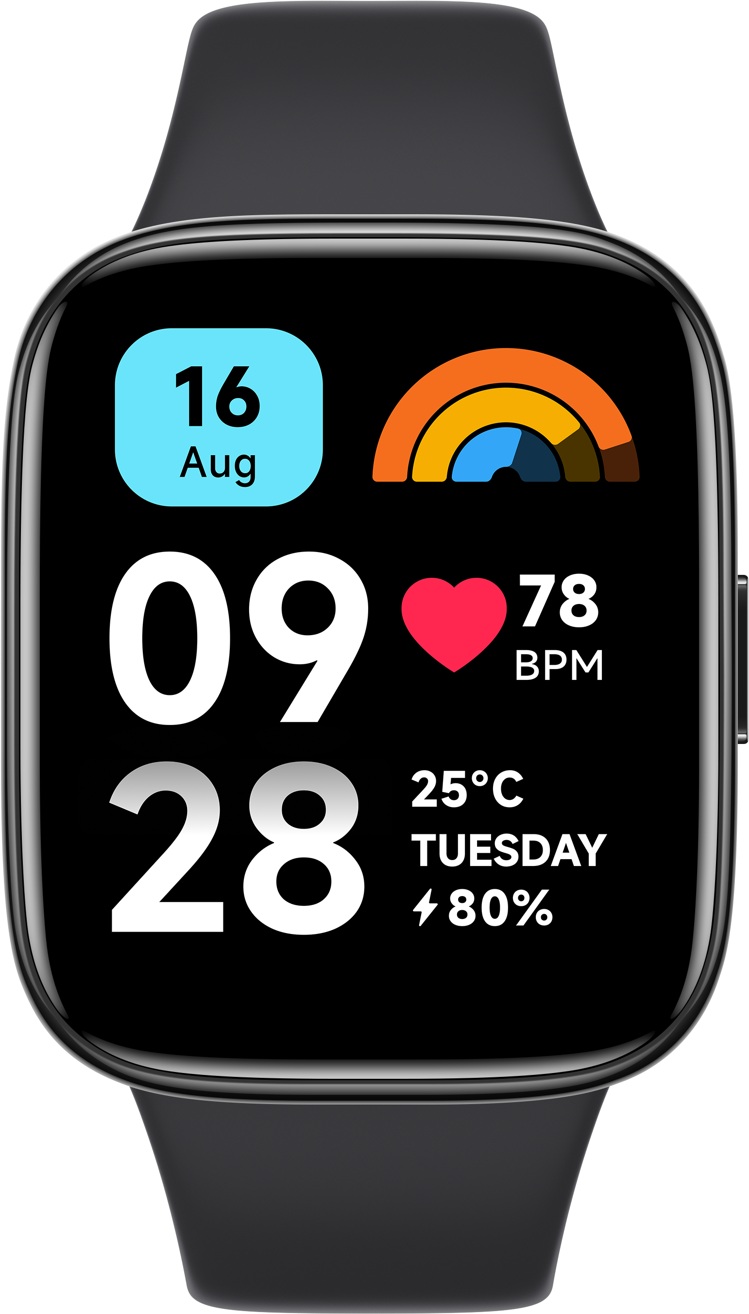 Xiaomi Redmi Watch 3 Active 4,65 cm (1.83") LED 47 mm Digitale 240 x 280 Pixel Touch screen Nero