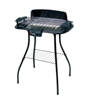 Master EB02S barbecue per l'aperto e bistecchiera Zona cottura Elettrico Nero