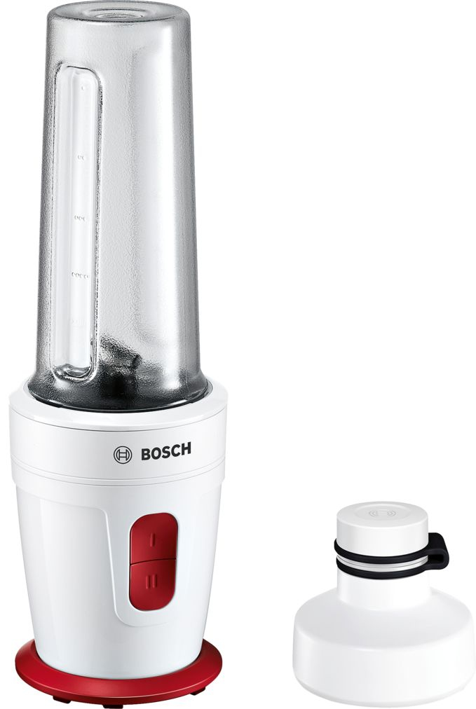 Bosch MMBP1000 frullatore 0,5 L Frullatore da tavolo 350 W Rosso, Bianco