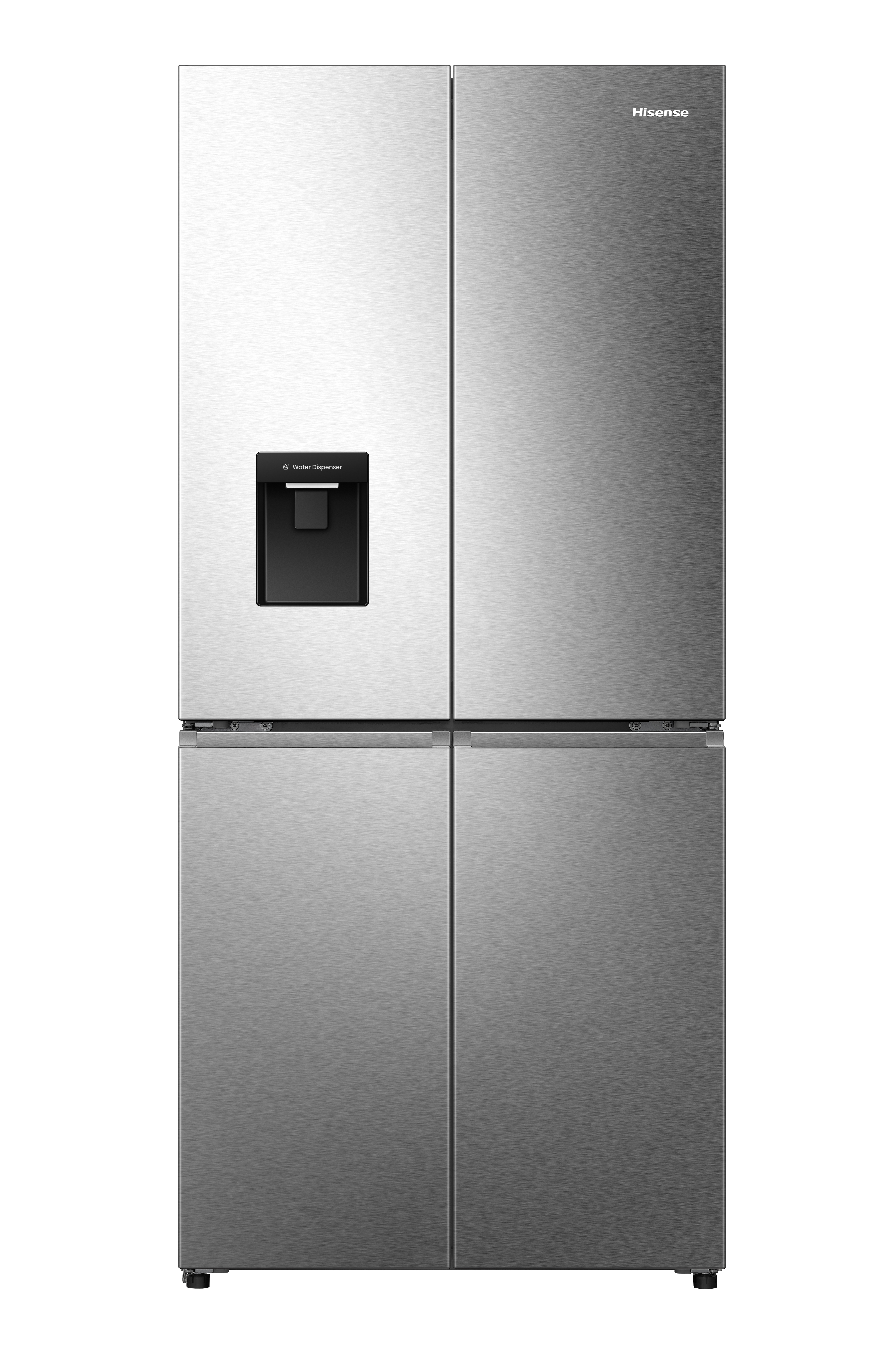 Hisense RQ5P470SMIE frigorifero con congelatore 482 L E Argento, Acciaio inox