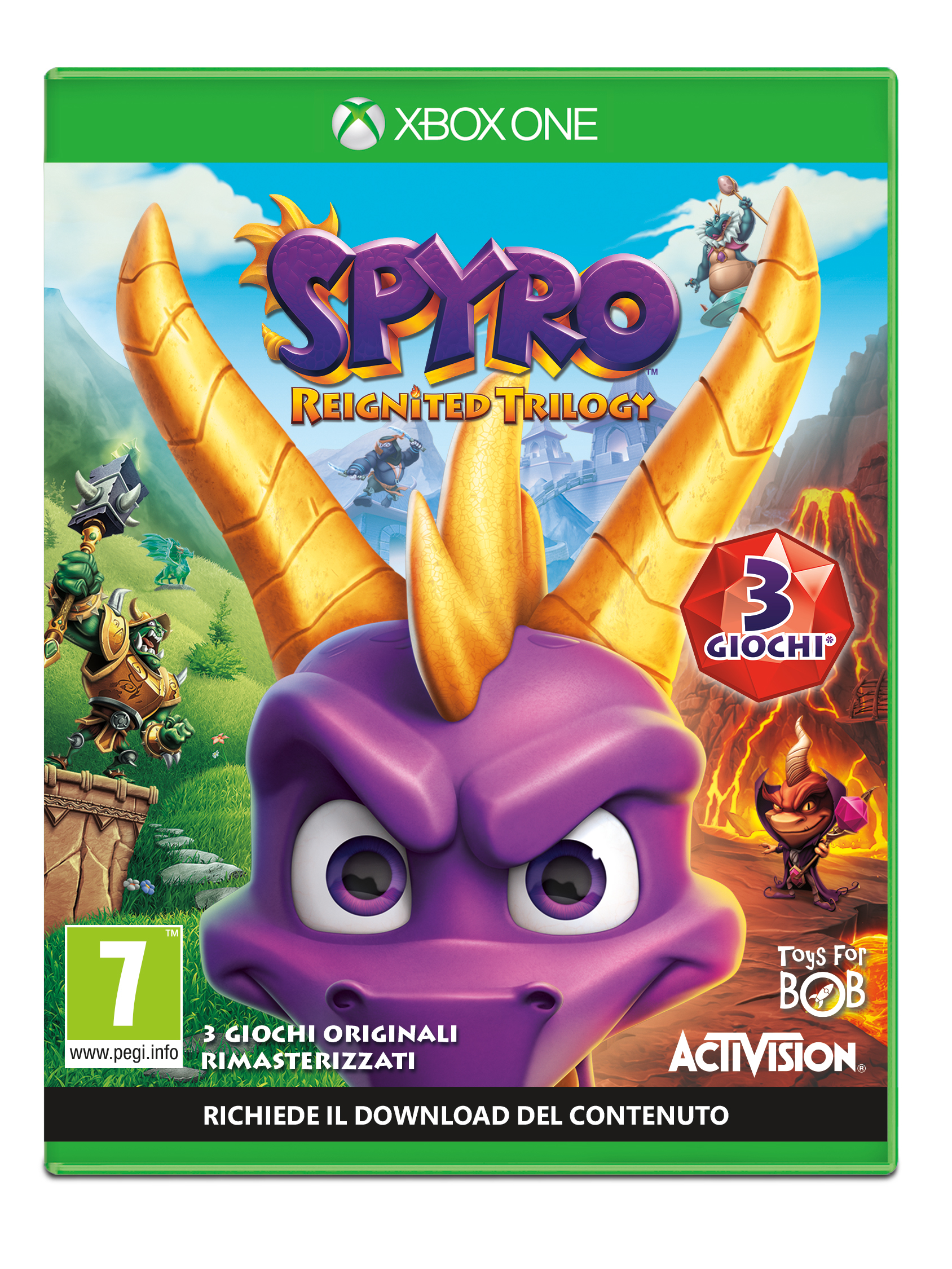 Microsoft XONE Spyro Reignited Trilogy