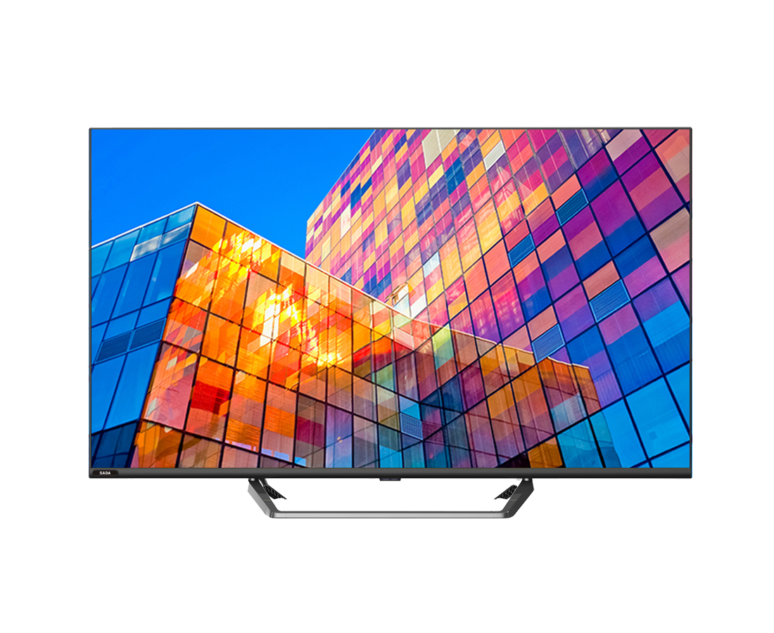 SABA SA43K67A9 TV 109,2 cm (43") 4K Ultra HD Smart TV Wi-Fi Argento 220 cd/m²