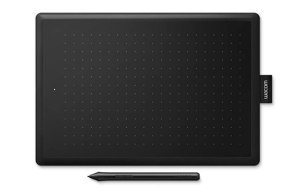 Wacom One by Small tavoletta grafica Nero 2540 lpi (linee per pollice) 152 x 95 mm USB