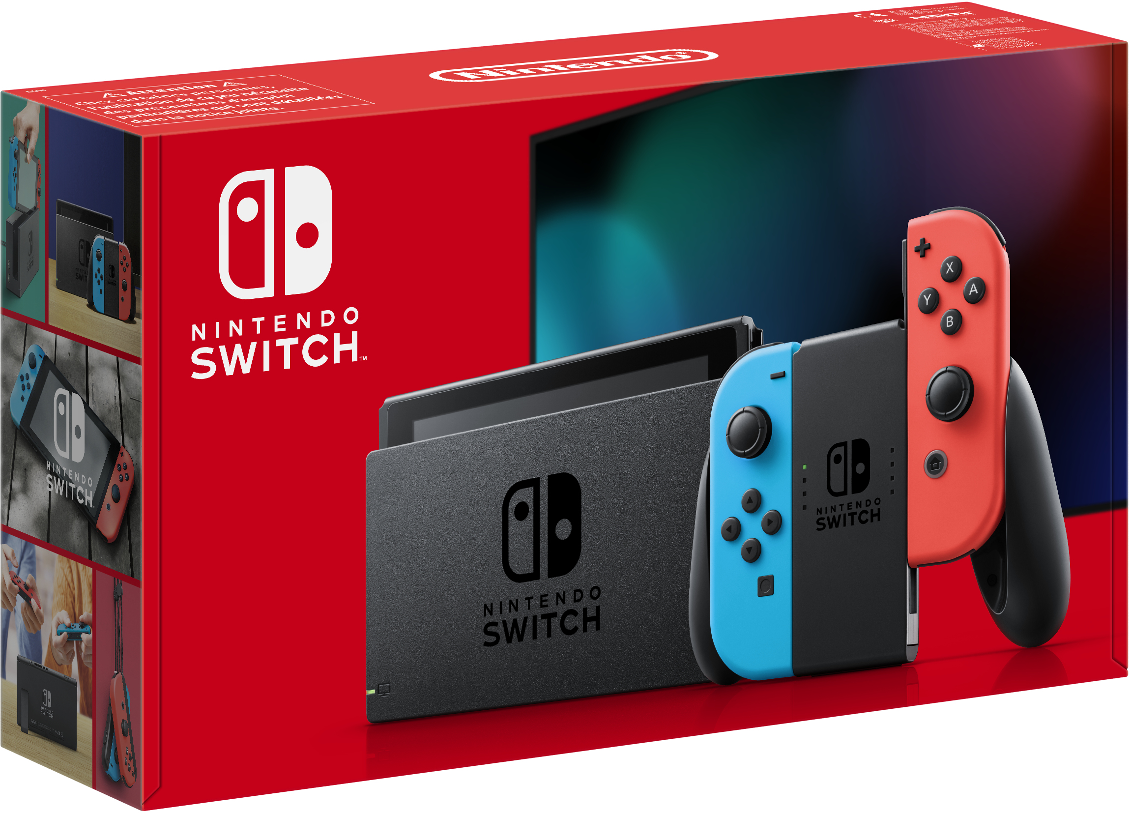 Nintendo Switch Rosso Neon/Blu Neon [ed.2022], schermo 6.2 pollici