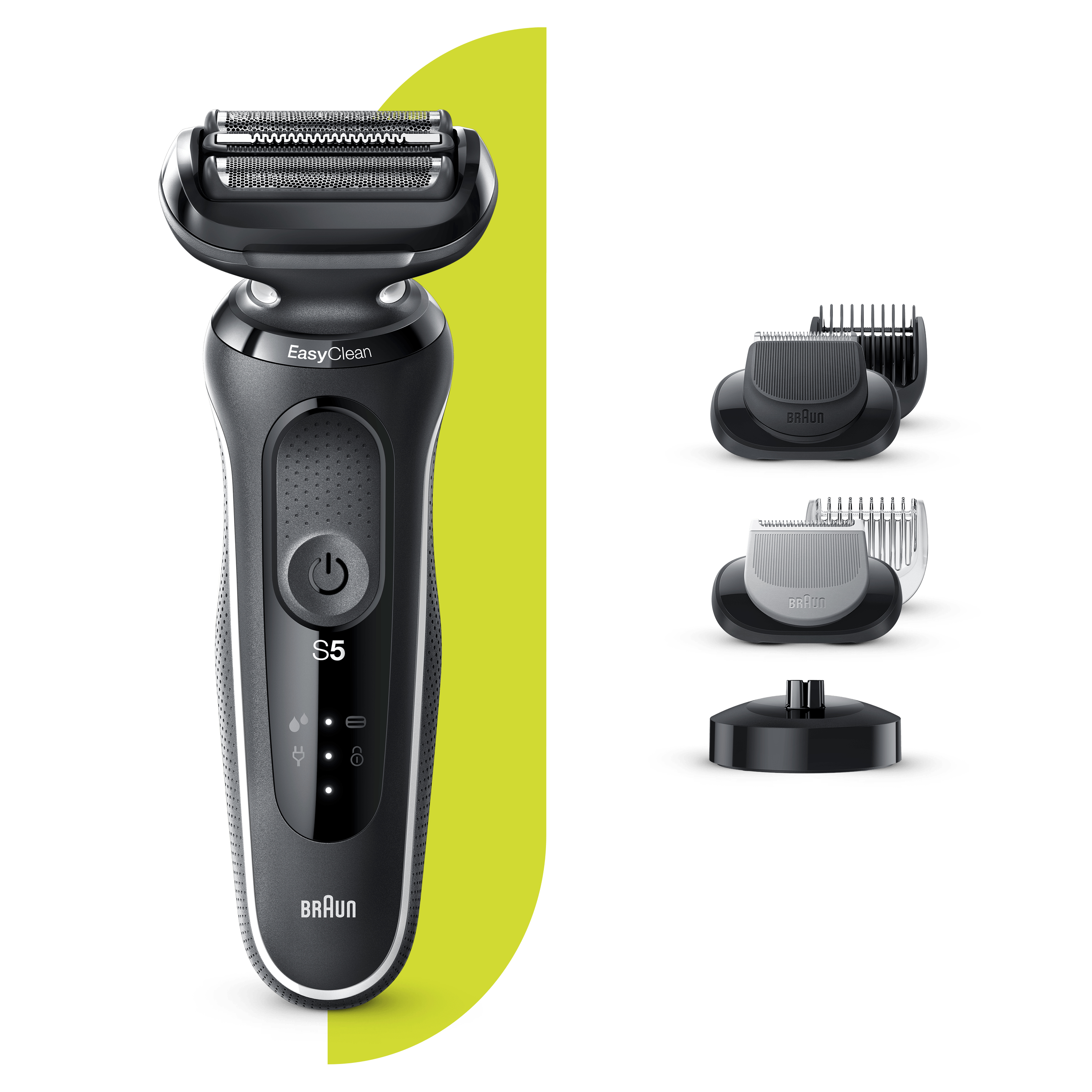 Braun Series 5 50-W4650cs Rasoio Trimmer Bianco