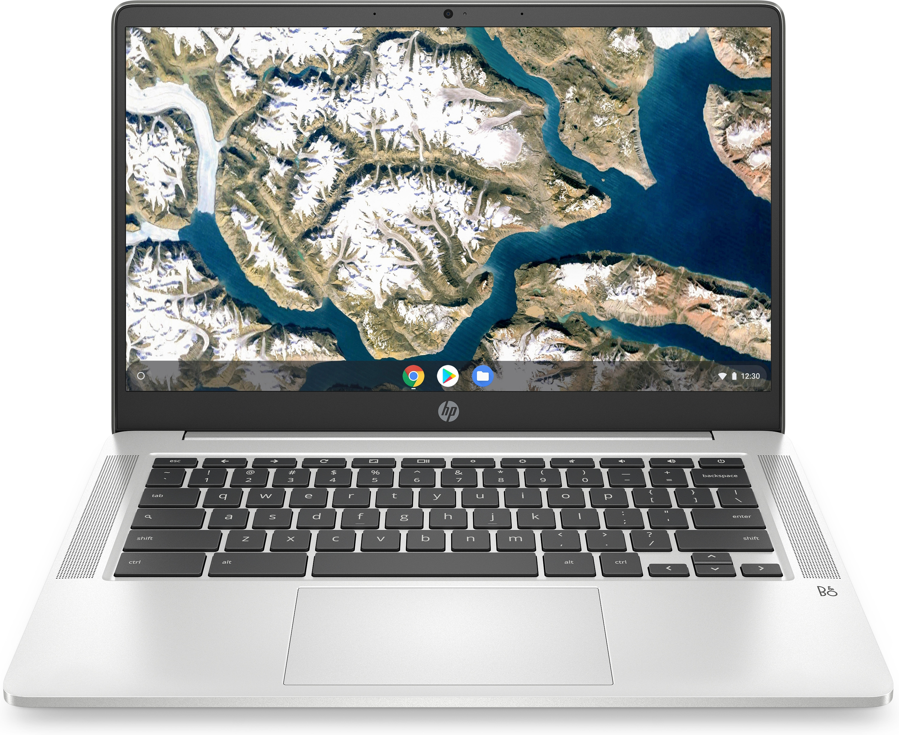 HP Chromebook 14a-na0060nl Intel® Celeron® N4120 35,6 cm (14") Full HD 4 GB LPDDR4-SDRAM 64 GB eMMC Wi-Fi 5 (802.11ac) ChromeOS Argento