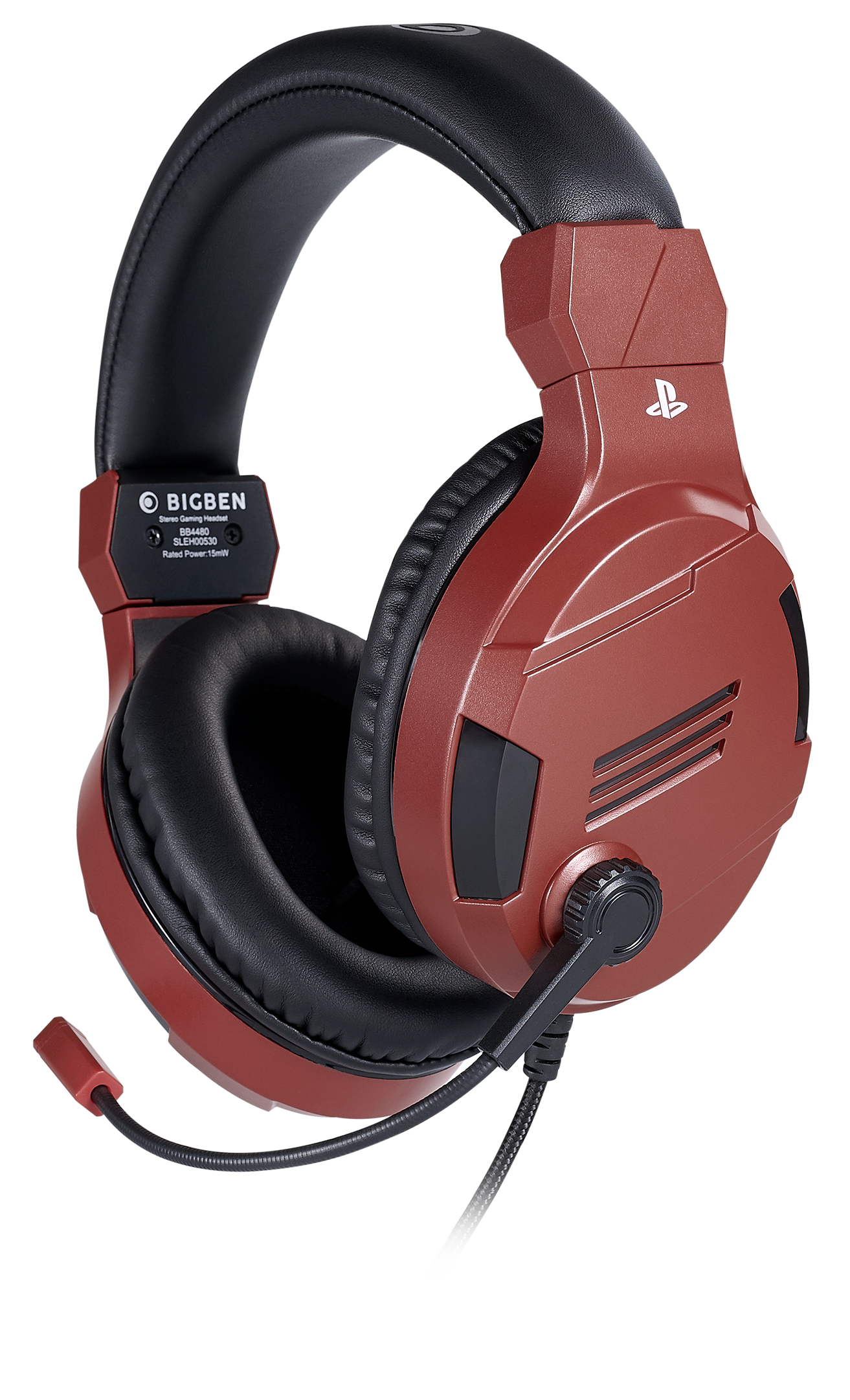 Bigben Interactive PS4OFHEADSETV3R cuffia e auricolare Cablato A Padiglione Giocare Rosso