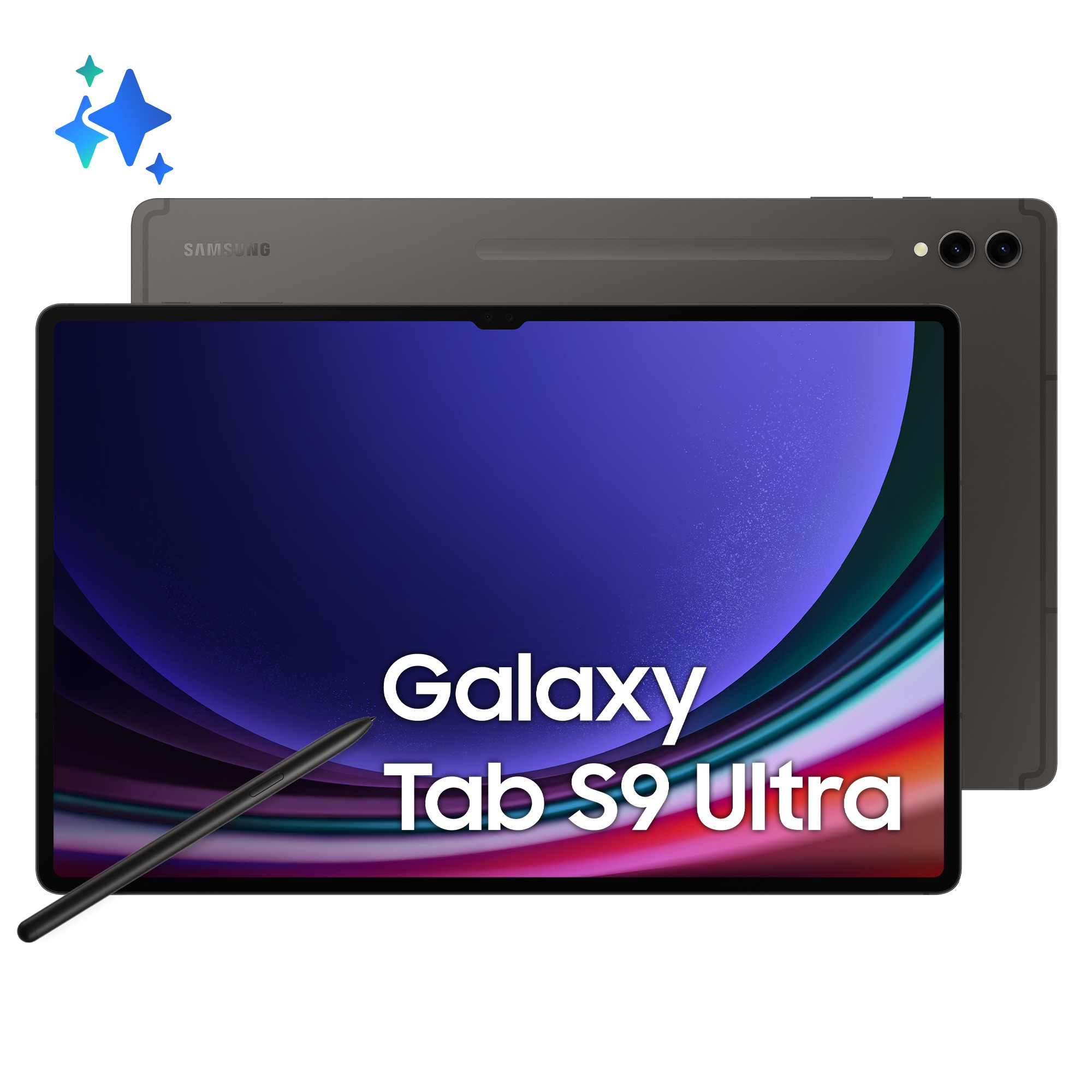 Samsung Galaxy Tab S9 Ultra Tablet AI Android 14.6 Pollici Dynamic AMOLED 2X Wi-Fi RAM 12 GB 256 GB Tablet Android 13 Graphite