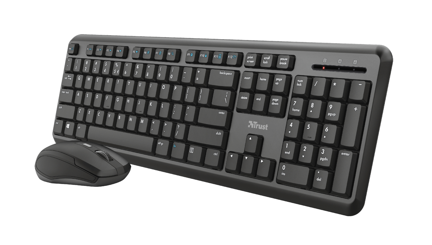 Trust ODY Wireless Silent Keyboard and Mouse Set