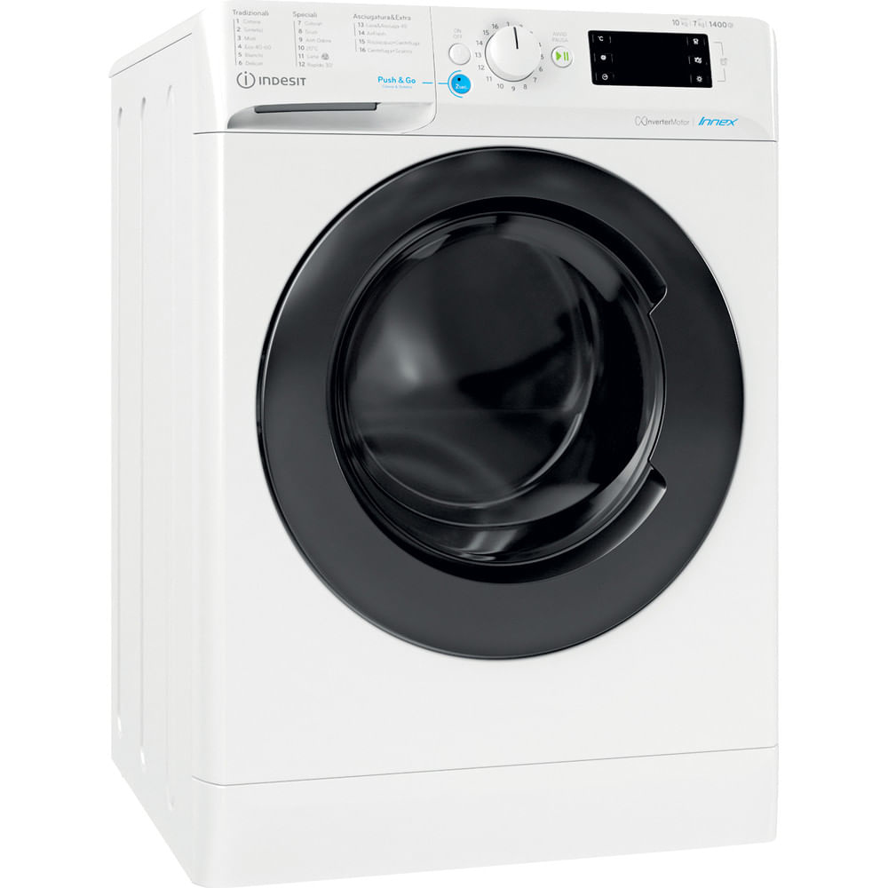 Indesit Innex Lavasciuga a libera installazione BDE 107426 WK IT - BDE 107426 WK IT