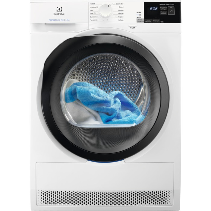 Electrolux EW7H593Y asciugatrice Libera installazione Caricamento frontale 9 kg A+++ Bianco