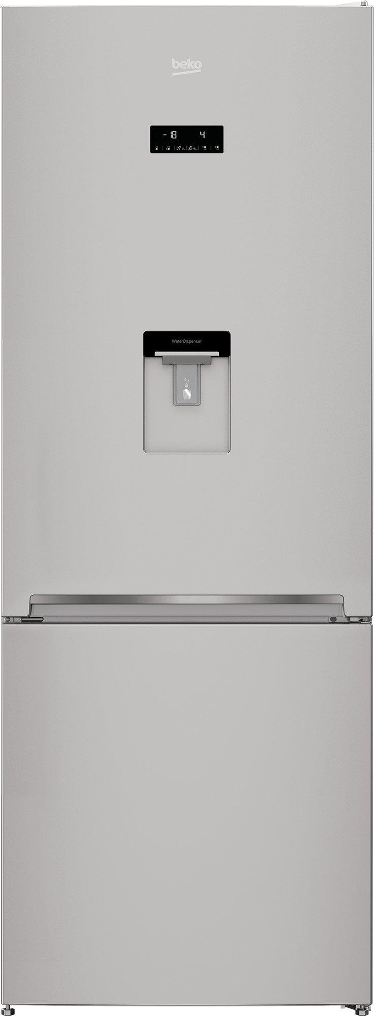 Beko RCNE560E40DSN Libera installazione 497 L E Argento