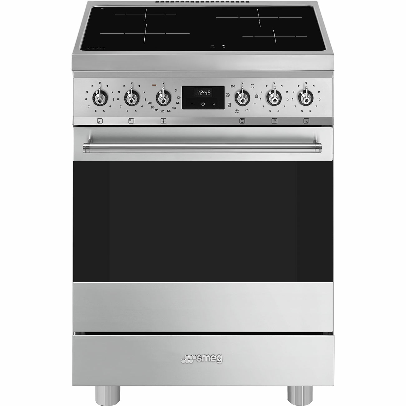 Smeg C6IMXM2 cucina Elettrico Piano cottura a induzione Acciaio inox A