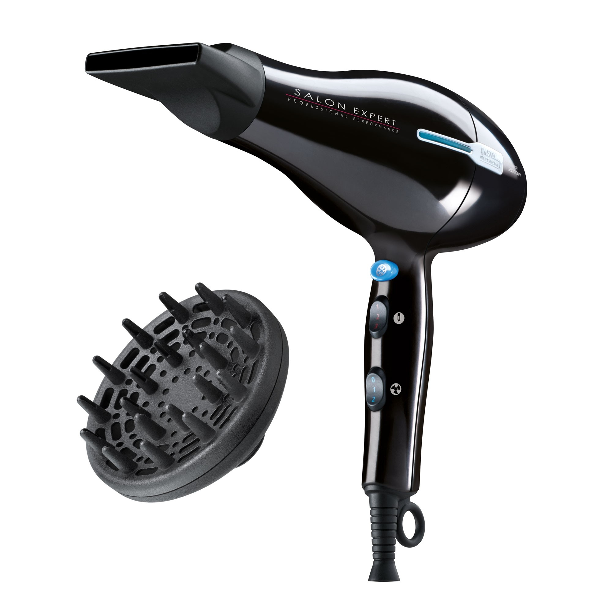 Imetec Salon Expert P2 2200 asciuga capelli 2000 W Nero