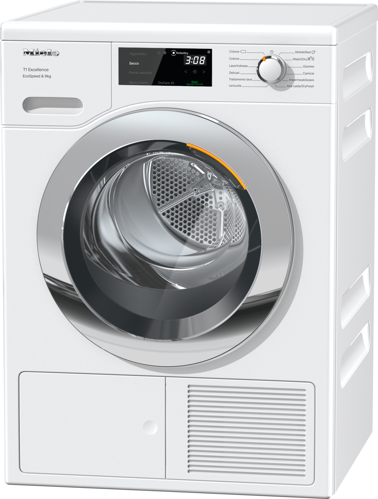 Miele TEH 785 WP asciugatrice Libera installazione Caricamento frontale 8 kg A+++ Bianco