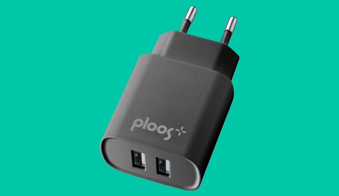 PLOOS - DUAL USB ADAPTER 2A - Universal