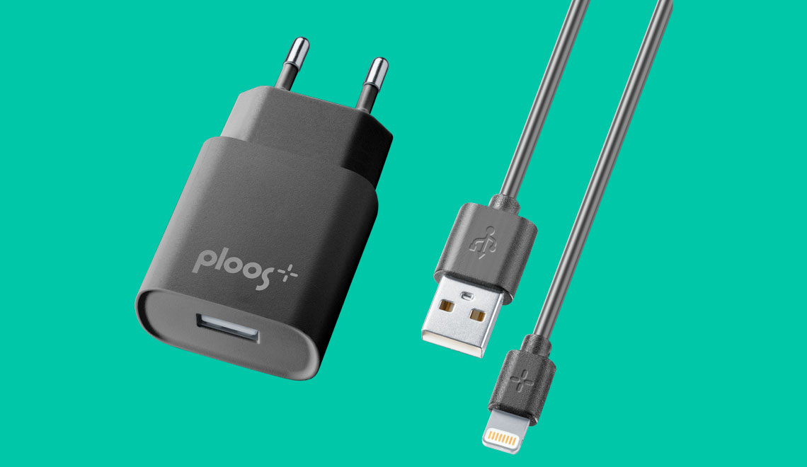 PLOOS - USB KIT ADAPTER 1A - Lightning