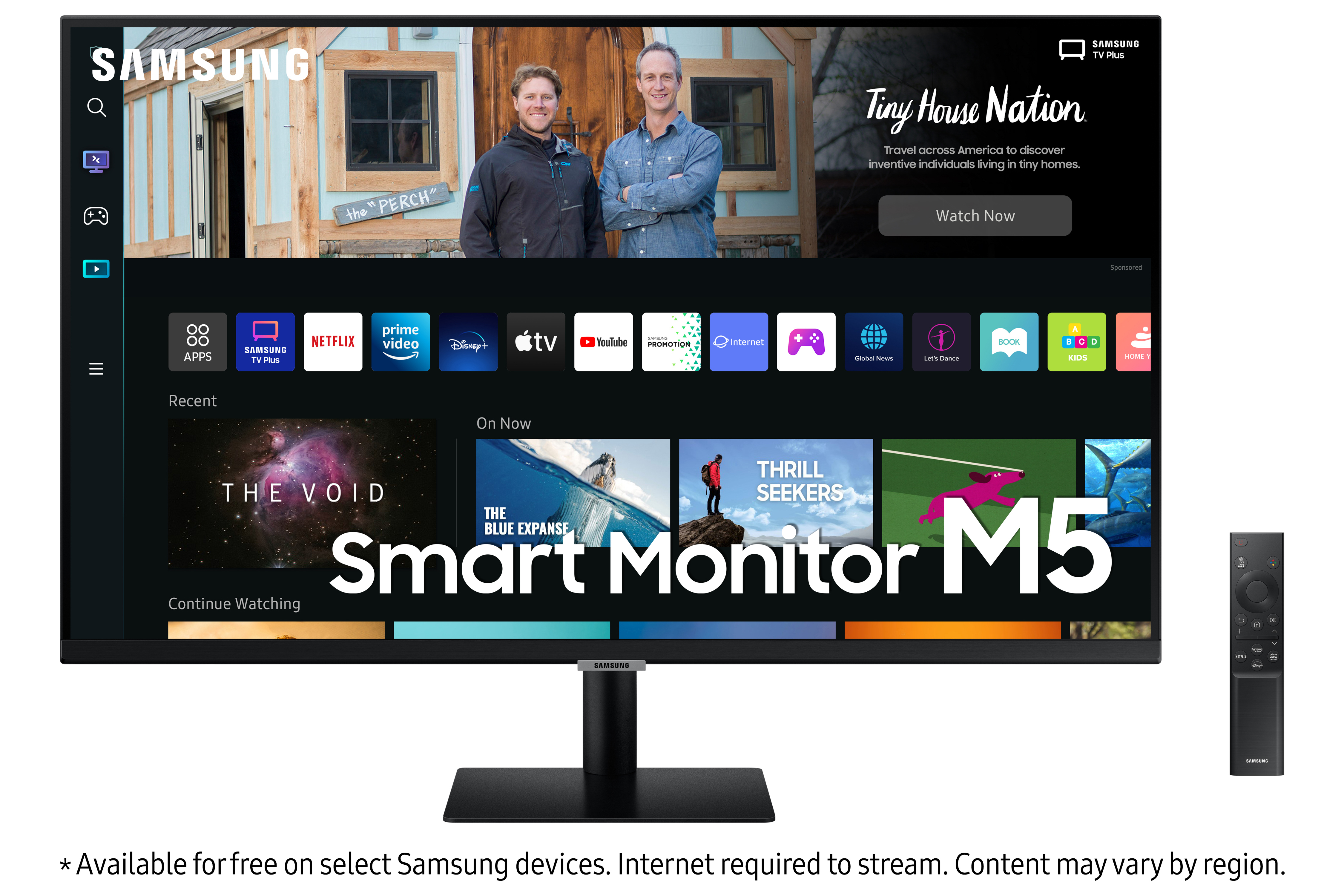 Samsung Smart Monitor M5 - M50B da 32'' Full HD Flat