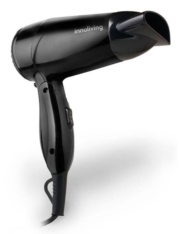 Innoliving INN-613 asciuga capelli 1600 W Nero