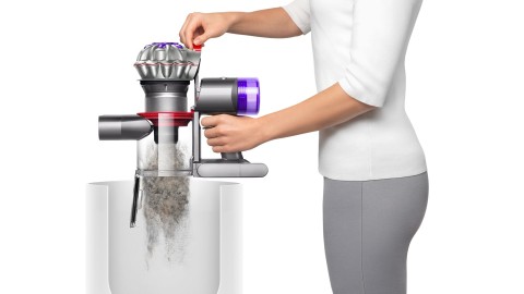 Dyson V8 aspirapolvere senza filo Nichel, Argento Senza sacchetto