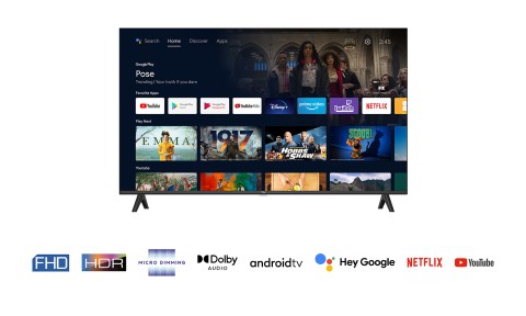 TCL S54 Serie Smart TV Full HD 40" 40S5400A, HDR 10, Dolby Audio, Multisound, Android TV