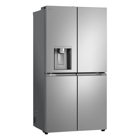 LG GML960PYBE Frigorifero Multidoor, Classe E, 641L, Wi-Fi, Drink dispenser, UVnano, Metal Fresh, No frost, Argento