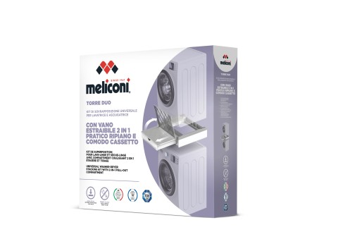 Meliconi Torre Duo accessorio e componente per lavatrice Kit di sovrapposizione 1 pz