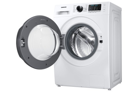 Samsung WW80AGAS21AE/ET lavatrice slim a caricamento frontale Crystal Clean™ 8 kg Classe E 1200 giri/min, Porta nera + panel nero