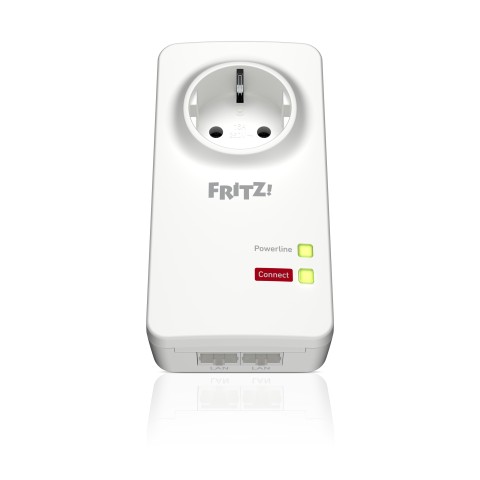 FRITZ!Powerline 1220 Set INT 1200 Mbit/s Collegamento ethernet LAN Bianco 2 pz