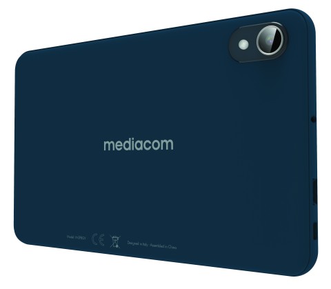 Mediacom M-SP8GY tablet Rockchip 32 GB 20,3 cm (8") 3 GB Wi-Fi 6 (802.11ax) Android 14 Nero, Blu