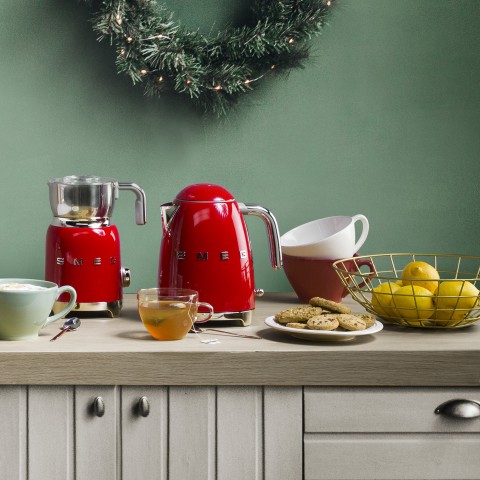 Smeg Bollitore Standard 50's Style – Rosso LUCIDO – KLF03RDEU