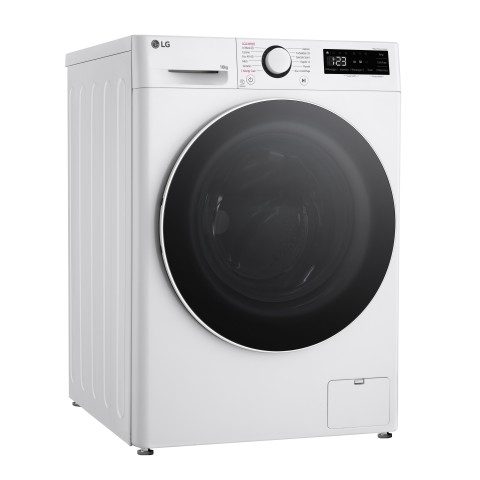 LG F4R5010TSWW Lavatrice 10kg AI DD, Classe A-10%, 1400 giri, TurboWash, Vapore