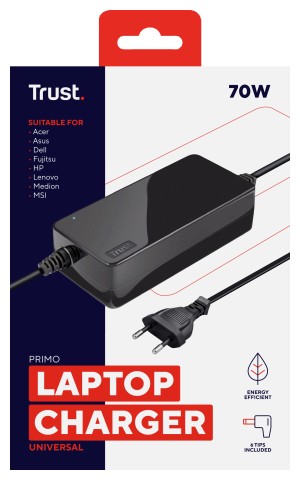 Trust Primo adattatore e invertitore Interno 70 W Nero